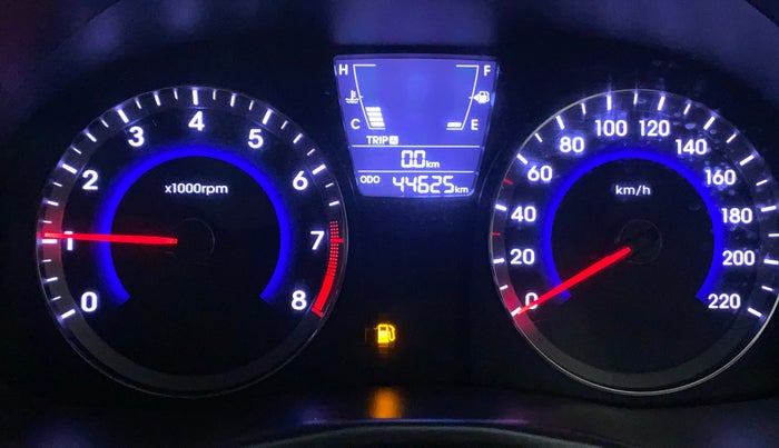 2017 Hyundai Verna 1.6 VTVT S, Petrol, Manual, 44,625 km, Odometer Image