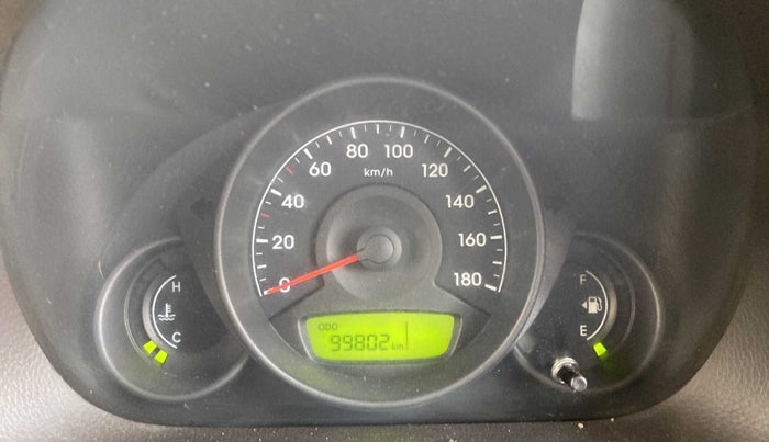 2017 Hyundai Eon ERA +, Petrol, Manual, 99,786 km, Odometer Image