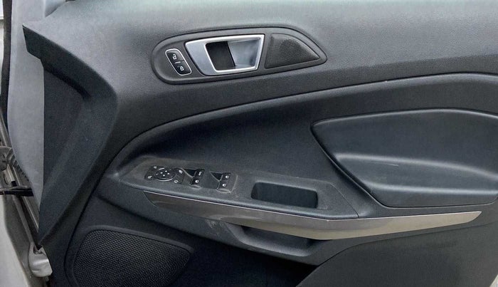 2018 Ford Ecosport TREND + 1.5L PETROL AT, Petrol, Automatic, 59,781 km, Driver Side Door Panels Control