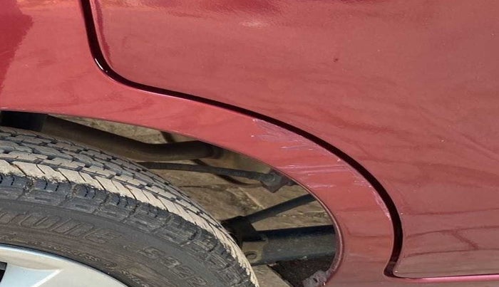 2018 Maruti Alto K10 VXI (O) AMT, Petrol, Automatic, 3,284 km, Right quarter panel - Paint has minor damage