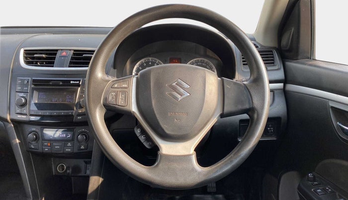 2014 Maruti Swift ZXI, Petrol, Manual, 56,168 km, Steering Wheel Close Up