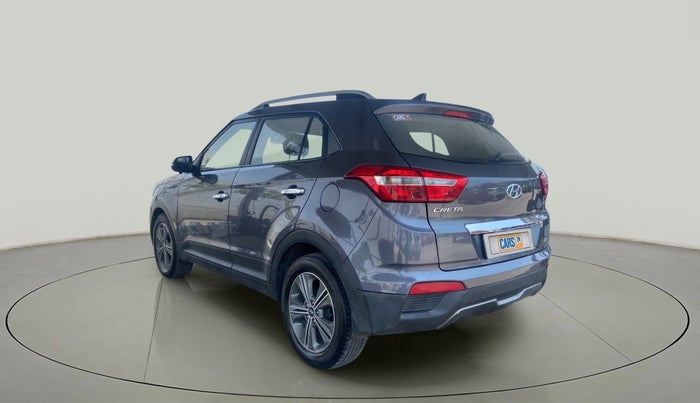 2016 Hyundai Creta SX PLUS AT 1.6 PETROL, Petrol, Automatic, 1,09,618 km, Left Back Diagonal