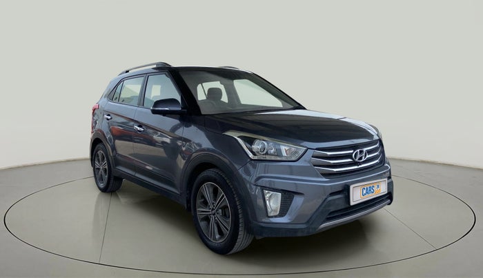 2016 Hyundai Creta SX PLUS AT 1.6 PETROL, Petrol, Automatic, 1,09,618 km, Right Front Diagonal