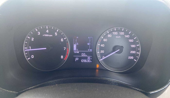 2016 Hyundai Creta SX PLUS AT 1.6 PETROL, Petrol, Automatic, 1,09,618 km, Odometer Image