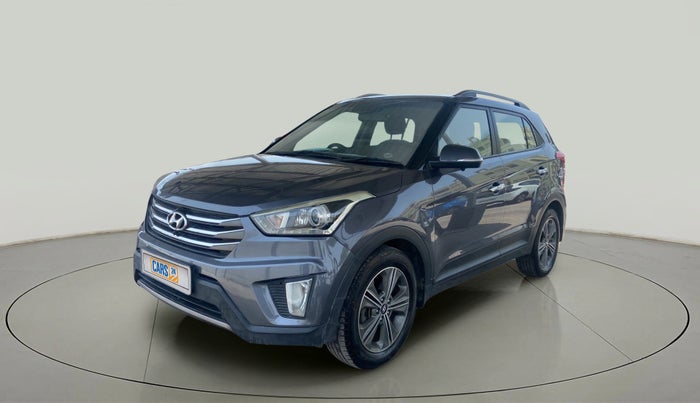 2016 Hyundai Creta SX PLUS AT 1.6 PETROL, Petrol, Automatic, 1,09,618 km, Left Front Diagonal