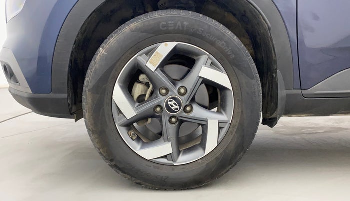 2021 Hyundai VENUE SX 1.0 (O) TURBO, Petrol, Manual, 19,341 km, Left Front Wheel