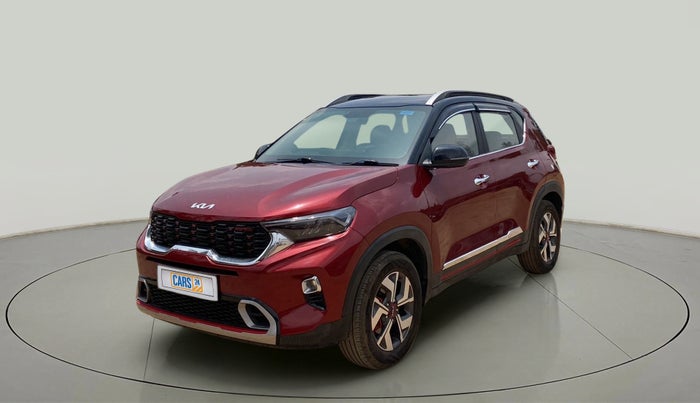 2022 KIA SONET GTX PLUS 1.0 IMT DUAL TONE, Petrol, Manual, 19,669 km, Left Front Diagonal