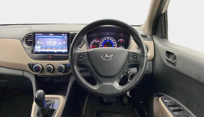 2018 Hyundai Grand i10 MAGNA AT 1.2 KAPPA VTVT, Petrol, Automatic, 43,937 km, Steering Wheel Close Up