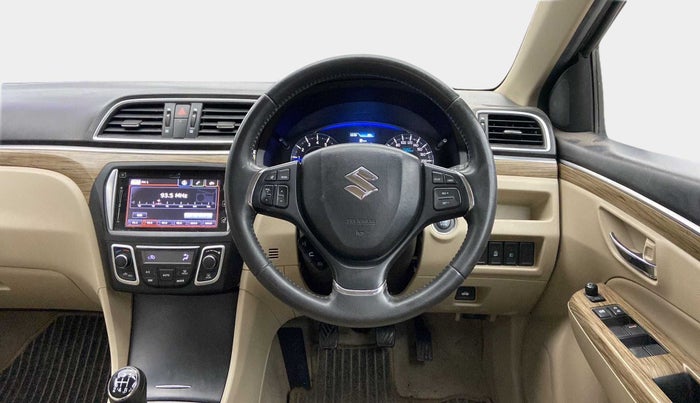 2018 Maruti Ciaz ALPHA 1.5 SHVS PETROL, Petrol, Manual, 45,378 km, Steering Wheel Close Up