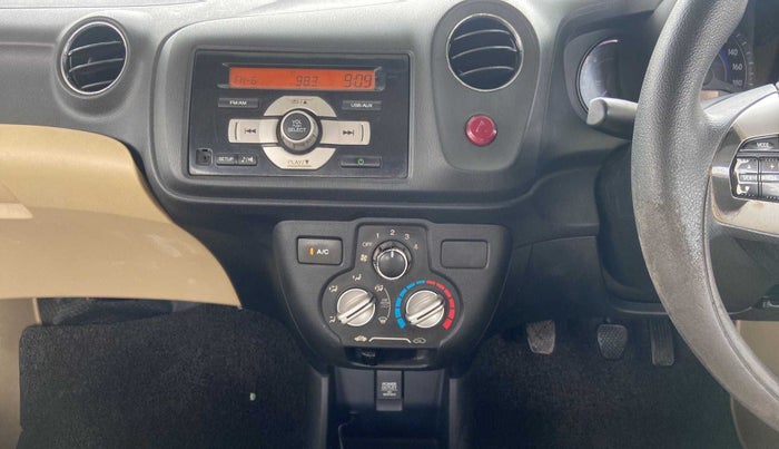 2015 Honda Amaze 1.2L I-VTEC S, Petrol, Manual, 1,22,986 km, Air Conditioner
