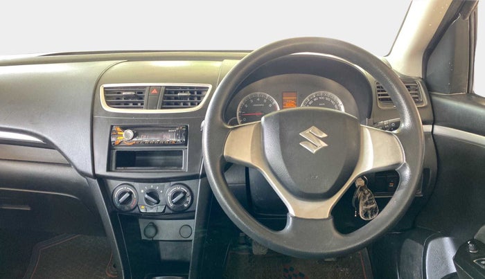2014 Maruti Swift VXI, Petrol, Manual, 55,901 km, Steering Wheel Close Up