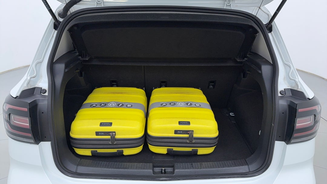 Boot Inside View with Luggage