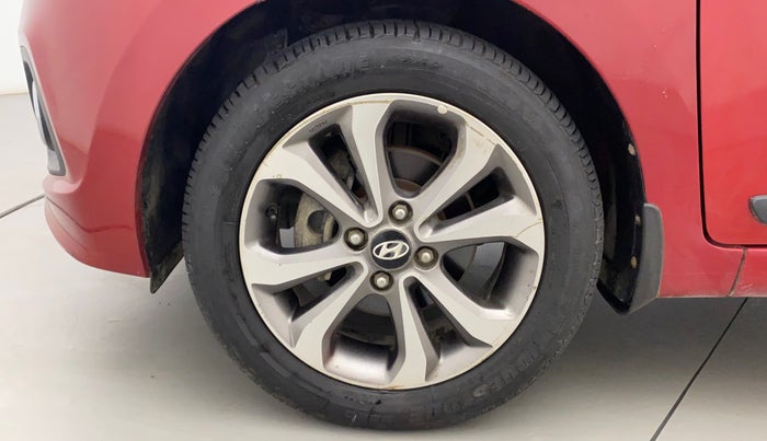 2015 Hyundai Xcent SX 1.2 (O), Petrol, Manual, 79,635 km, Left Front Wheel