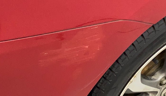 2015 Hyundai Xcent SX 1.2 (O), Petrol, Manual, 79,635 km, Rear bumper - Paint is slightly damaged