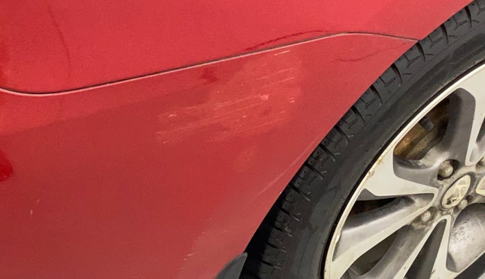 2015 Hyundai Xcent SX 1.2 (O), Petrol, Manual, 79,635 km, Rear bumper - Minor scratches