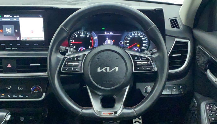 2022 KIA SELTOS GTX PLUS AT 1.5 DIESEL, Diesel, Automatic, 42,297 km, Steering Wheel Close Up