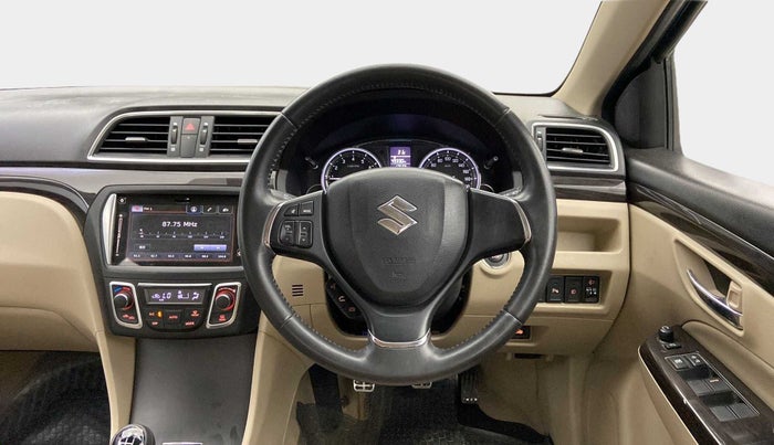 2017 Maruti Ciaz ALPHA 1.4 PETROL, Petrol, Manual, 17,600 km, Steering Wheel Close Up