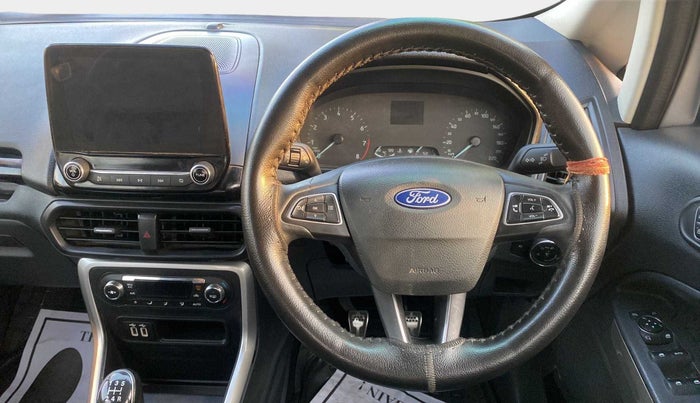2018 Ford Ecosport TITANIUM 1.5L PETROL, Petrol, Manual, 16,719 km, Steering Wheel Close Up