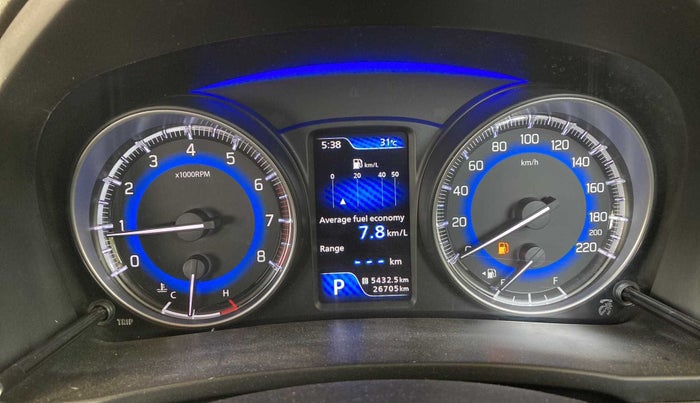 2020 Toyota Glanza G CVT, Petrol, Automatic, 26,678 km, Odometer Image