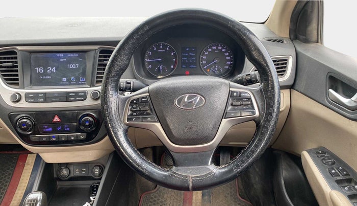 2019 Hyundai Verna 1.6 VTVT SX, Petrol, Manual, 69,173 km, Steering Wheel Close Up