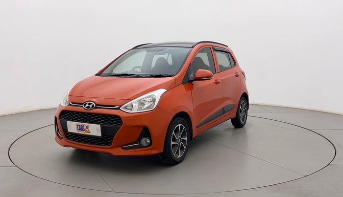 2018 Hyundai Grand i10 SPORTZ AT 1.2 KAPPA VTVT, Petrol, Automatic, 70,642 km, Left Front Diagonal