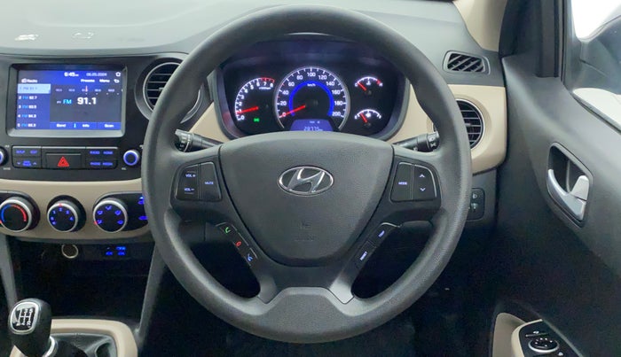 2019 Hyundai Grand i10 SPORTZ 1.2 KAPPA VTVT, Petrol, Manual, 23,424 km, Steering Wheel Close Up