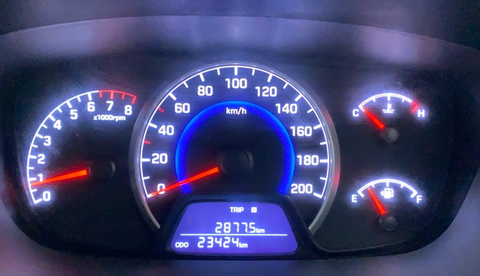 2019 Hyundai Grand i10 SPORTZ 1.2 KAPPA VTVT, Petrol, Manual, 23,424 km, Odometer Image