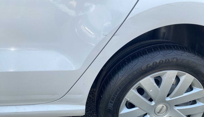 2019 Volkswagen Ameo COMFORTLINE 1.0L, Petrol, Manual, 67,977 km, Left quarter panel - Minor scratches