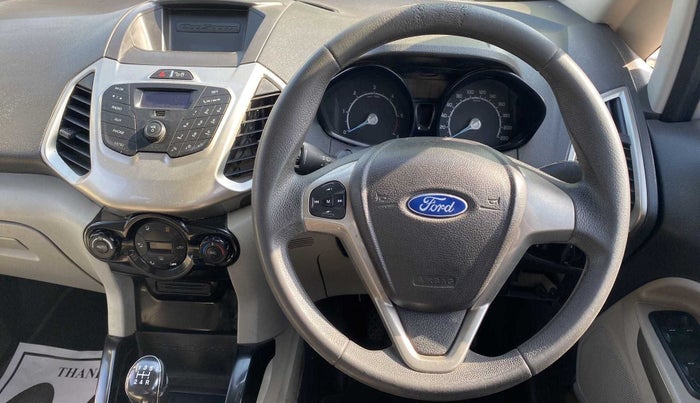 2015 Ford Ecosport TREND+ 1.5L DIESEL, Diesel, Manual, 76,976 km, Steering Wheel Close Up