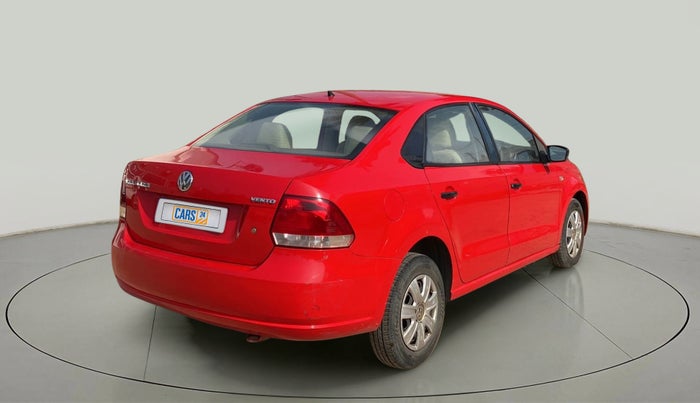 2010 Volkswagen Vento TRENDLINE 1.6, Petrol, Manual, 71,134 km, Right Back Diagonal