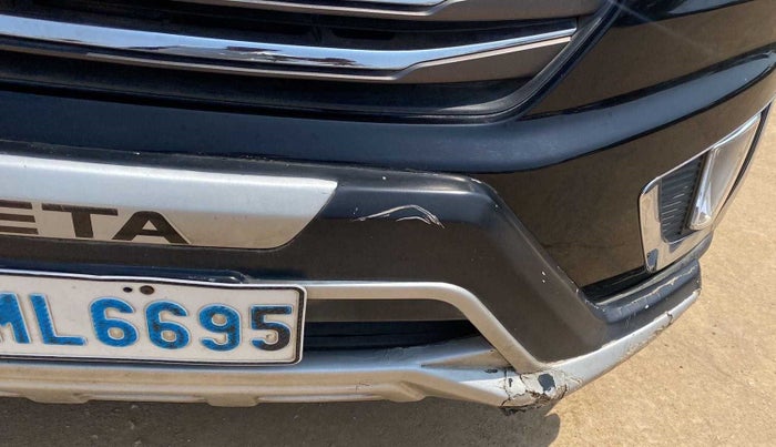 2018 Hyundai Creta SX (O) 1.6 DIESEL, Diesel, Manual, 40,746 km, Front bumper - Minor damage