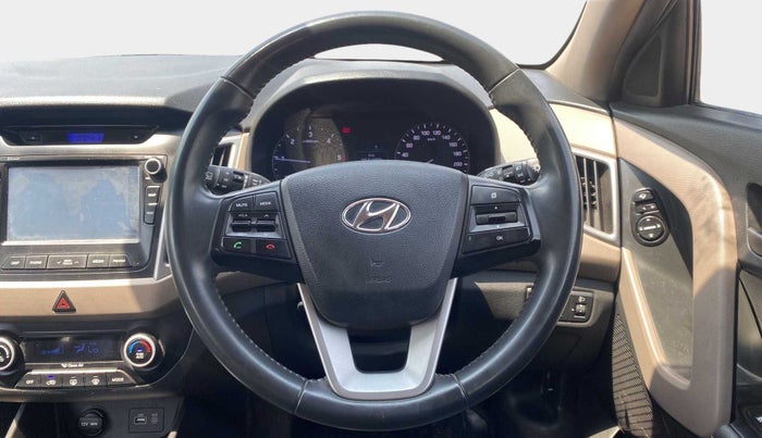 2018 Hyundai Creta SX (O) 1.6 DIESEL, Diesel, Manual, 40,746 km, Steering Wheel Close Up