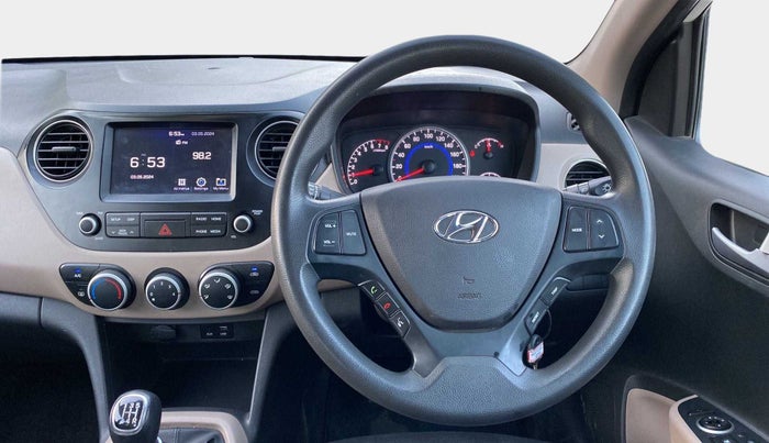 2018 Hyundai Grand i10 SPORTZ 1.2 KAPPA VTVT, Petrol, Manual, 81,153 km, Steering Wheel Close Up
