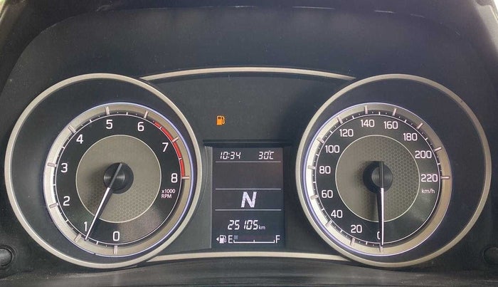 2019 Maruti Dzire ZXI PLUS AMT, Petrol, Automatic, 25,103 km, Odometer Image