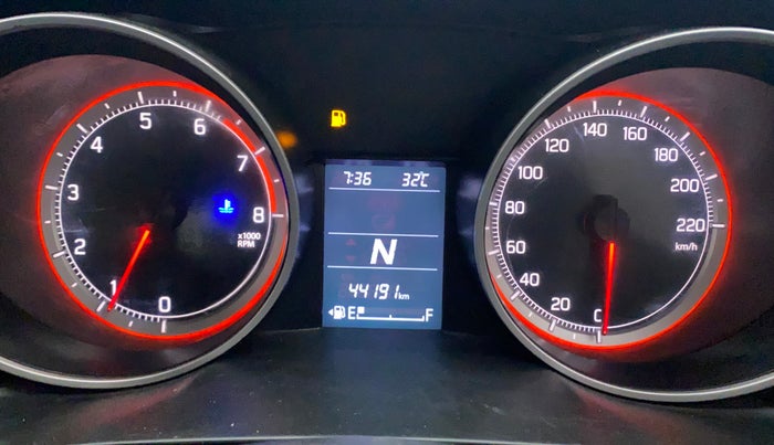 2018 Maruti Swift ZXI AMT, Petrol, Automatic, 44,231 km, Odometer Image