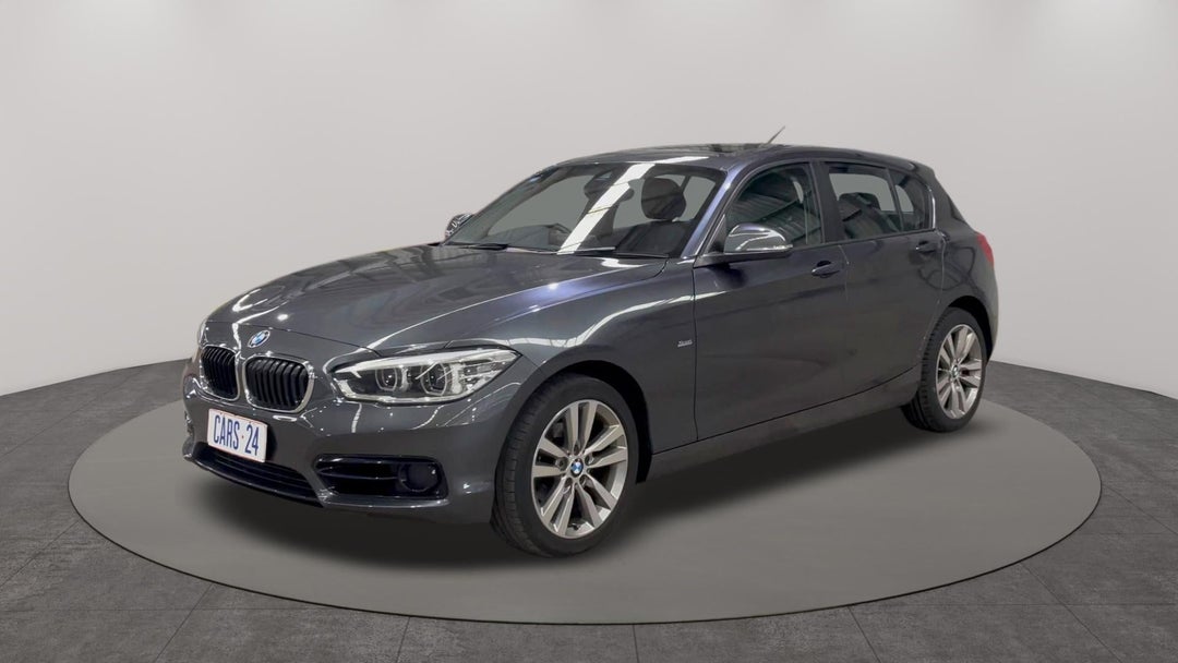2017 BMW 1 18d Sport Line, Automatic, 66157 km, Left Front Diagonal (45- Degree) View