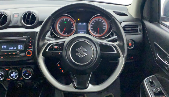 2018 Maruti Swift ZXI, Petrol, Manual, 42,291 km, Steering Wheel Close Up