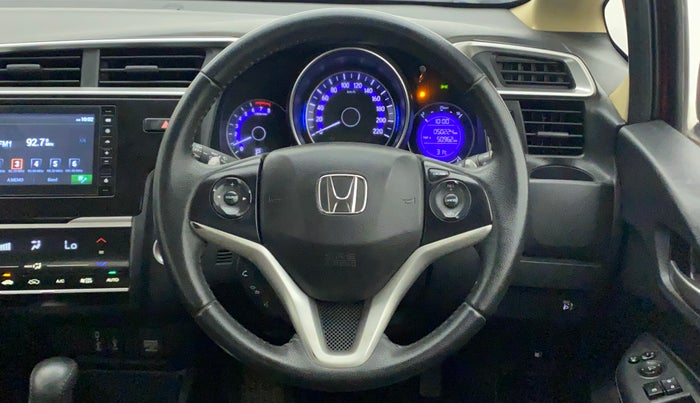 2019 Honda Jazz 1.2L I-VTEC VX EXCLUSIVE EDITION CVT, Petrol, Automatic, 50,221 km, Steering Wheel Close Up