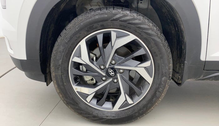 2022 Hyundai Creta SX (O) 1.4 TURBO DCT, Petrol, Automatic, 8,833 km, Left Front Wheel