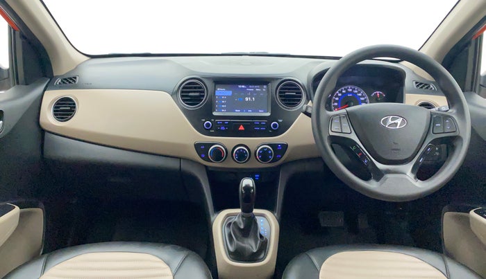 2017 Hyundai Grand i10 SPORTZ (O) AT 1.2 KAPPA VTVT, Petrol, Automatic, 24,694 km, Dashboard