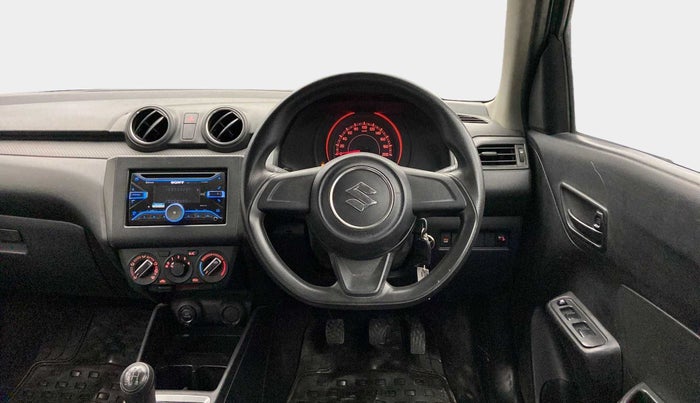 2018 Maruti Swift LXI, Petrol, Manual, 63,603 km, Steering Wheel Close Up