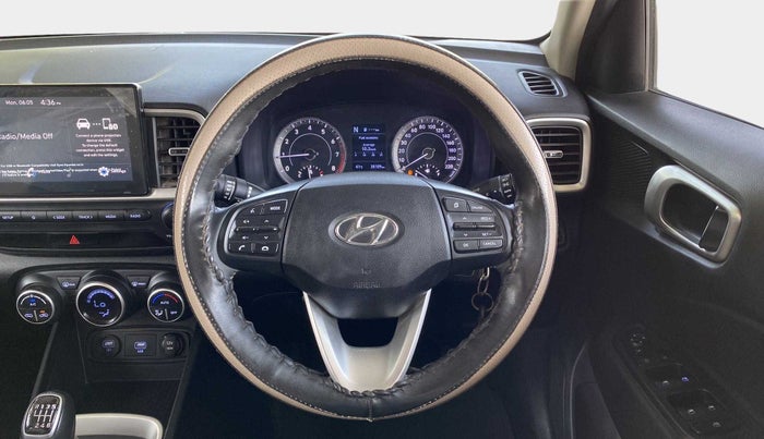 2021 Hyundai VENUE SX 1.0 TURBO IMT, Petrol, Manual, 38,097 km, Steering Wheel Close Up