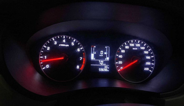 2019 Hyundai Elite i20 SPORTZ PLUS 1.2, Petrol, Manual, 59,668 km, Odometer Image