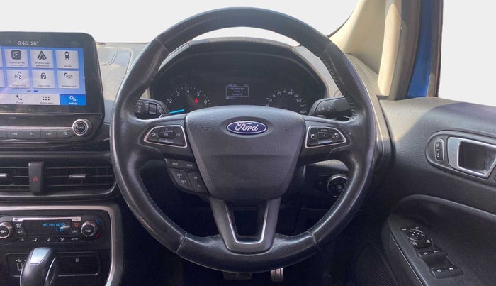 2018 Ford Ecosport TITANIUM + 1.5L PETROL AT, Petrol, Automatic, 69,899 km, Steering Wheel Close Up