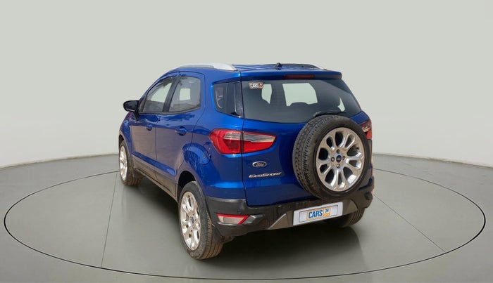 2018 Ford Ecosport TITANIUM + 1.5L PETROL AT, Petrol, Automatic, 69,899 km, Left Back Diagonal