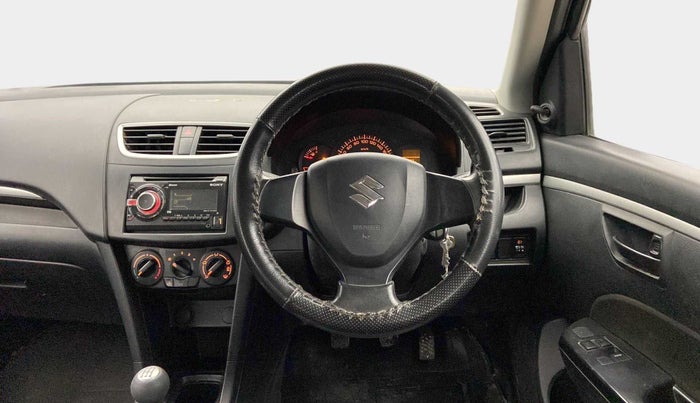 2017 Maruti Swift LXI (O), Petrol, Manual, 55,602 km, Steering Wheel Close Up