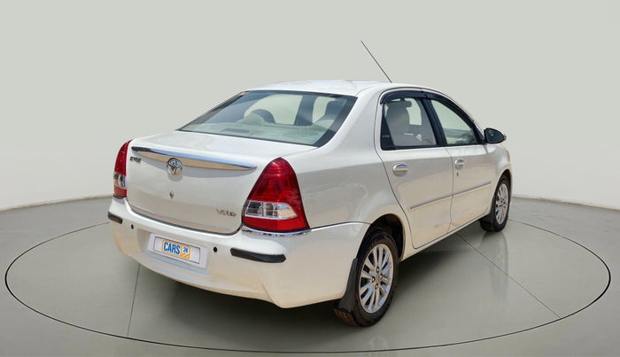 2014 Toyota Etios VX-D, Diesel, Manual, 84,233 km, Right Back Diagonal