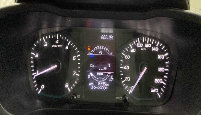 2023 Tata ALTROZ XZ PETROL, Petrol, Manual, 16,595 km, Odometer Image