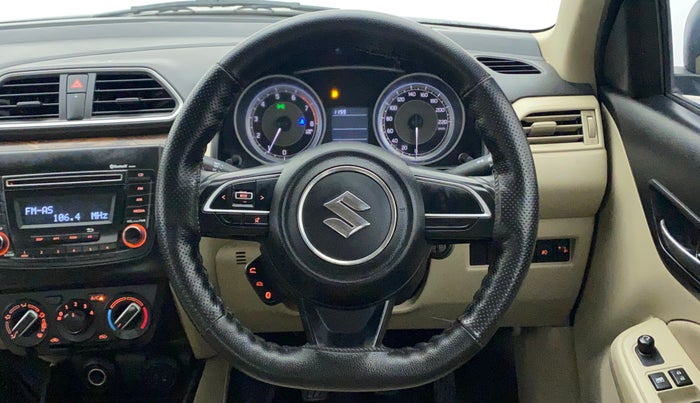 2018 Maruti Dzire VXI, Petrol, Manual, 40,939 km, Steering Wheel Close Up