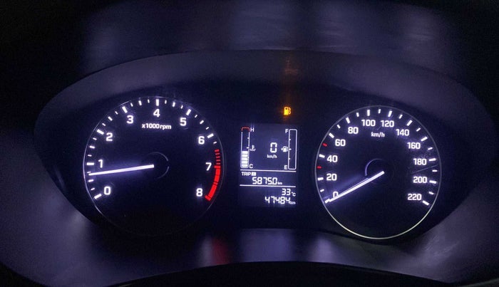 2017 Hyundai Elite i20 SPORTZ 1.2, Petrol, Manual, 47,478 km, Odometer Image